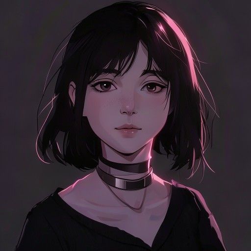 AI-generated portrait of Nia Cana, protagonist of In Falsus